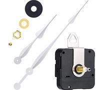 Hicarer Mécanisme d'horloge de Rechange à Couple élevé avec Aiguilles de 30,5 cm de Long (argenté)