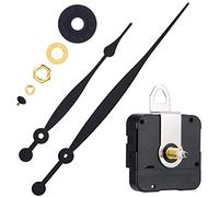 Hicarer Pièces de Rechange de Mouvement d'Horloge de Quartz de Couple Élevé avec de Longues Mains et Cintre de Bêche de 208 mm/ 8,2 Pouces