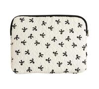 HICARRY Puffy Housse de protection pour ordinateur portable de 11", 13" 20", esthétique, compatible avec MacBook Air/Pro Retina, avec motif nœud papillon, pour femme et fille