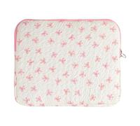 HICARRY Puffy Housse de protection pour ordinateur portable de 11", 13" 25", motif nœud mignon, compatible avec MacBook Air/Pro Retina, avec motif nœud papillon, pour femme et fille