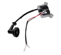 Hicello Bobine d'Allumage 62mm pour Débroussailleuse, Bobine Allumage avec Câble pour Multifonction 4 en 1, Tondeuse, Coupe-Herbe, Taille-Haie 43CC 52CC