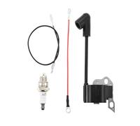 Hicello MS180 Bobine d'allumage et bougie d'allumage compatibles avec tronçonneuse Stihl MS170 MS170C MS180 MS180C 017 018 | Pièces de rechange #0000 400 7000#1110 400 7005#1130 400 1302