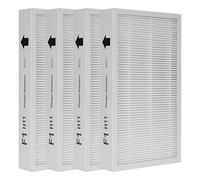Hichoryer F1 Filter Lot de 4 filtres anti-allergènes compatibles avec les purificateurs d'air Filtrete C01 T02 FAP-C01-F1 et FAP-T02-F1