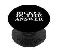 Hickey Apparel | Meilleur Design Amusant pour Les Amateurs de Hickey PopSockets PopGrip Adhésif