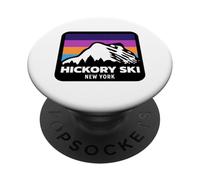 Hickory Ski New York Ski Snowboard Voyage en Famille PopSockets PopGrip Adhésif