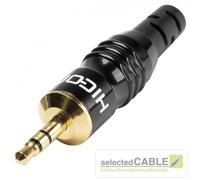 HICON 3,5mm Mini Connecteur 3-pol Stéréo Prise Jack Câble À 8,4mm HI-J35S02