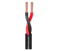 Hicon 440-0051FC Câble haut-parleur 2 x 4.00 mm² noir Marchandise vendue au mètre