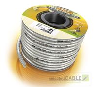 HICON Ambiance 10M 4,0Mm² Câble Haut-Parleur Câble Argenté HIA-240-1000