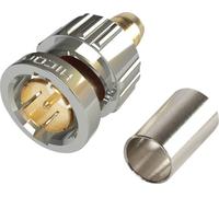 Hicon BNC0.8/3.7-6G Connecteur BNC mâle, droit 75 Ω 1 pc(s)
