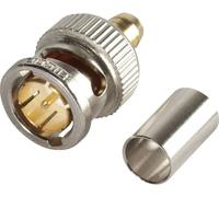 Hicon BNC1.2/5.0HD Connecteur BNC mâle, droit 75 Ω 1 pc(s)