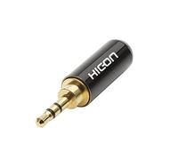Hicon Connecteur mini jack 2,5 mm mâle stéréo à souder - Forme étroite - HI-J25S01