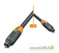 HICON Ergonomique Toslink 3M Optique Audio Numérique LWL Câble 3,00m
