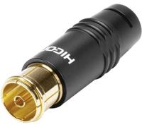 Hicon HI-ANCF02 coaxial femelle Connexions: Prise coaxiale IEC Diamètre de câble: 8 mm 1 pc(s)