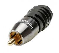 Hicon HI-CM0.8/3.7-SM Cinch/RCA mono noir, argent 1 pc(s)