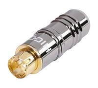 HICON S-VHS Connecteur vidéo S-Vidéo S-Vidéo S-Vidéo 4 pôles 75 ohm Métal Soudure Connecteur Mini DIN Connecteurs plaqués or SVHS | HI-SVCM02