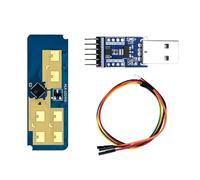 HiCOZZIE 24G HLK-LD2450 Module de Capteur Radar de Suivi des Mouvements Humains à Ondes Millimétriques LD2450 Distance de Détection 8 M Maison Intelligente B Installation Facile