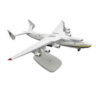 HiCOZZIE Jouet d'avion Cadeau de Vacances pour Collection en Alliage Métallique Antonov An-225 Mriya Modèle d'avion Réplique à L'Échelle 1/400