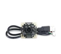HiCOZZIE Module de Caméra OV9732 1MP 100 Degrés MJPG/YUY2, Mise au Point Manuelle Réglable, Carte PCB 1280 X 720 avec Câble de 2 M pour WinXP/7/8/10, Installation Facile et