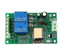 HiCOZZIE Module de Relais WIFI ESP8266 ESP-12F 2CH 5V / 8-80V Commutateur de Relais Carte de DéVeloppement pour IDE Maison Intelligente APP TéLéCommande