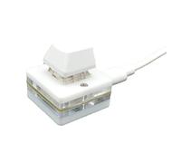 HiCOZZIE RGB Mini clavier de jeu OSU 1 touche Photoshop Dessin Clavier Programmation Macro Clavier Mécanique Manche Rouge