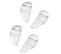 HiCycle2 2 paires de plaquettes de nez en silicone souple pour zoomer sur l'image pour zoomer, claire