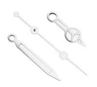 HiCycle2 Aiguille de rechange pour montre Rolex Submariner Mouvement ETA 2824-2 2834-2 2836-2 2874, Argent, Moderne