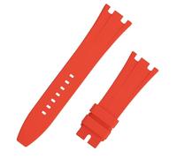 HiCycle2 Bracelet de montre en caoutchouc de rechange pour Audemars Piguet Royal Oak Offshore 15300 15400 27 mm (rouge)