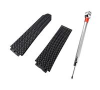 HiCycle2 Bracelet de montre en caoutchouc de rechange pour HUBLOT Fusion 44-45 H Big Bang Noir 24 mm/25 mm (24 x 18 x 22 mm)