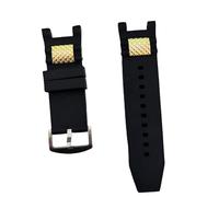 HiCycle2 Bracelet de montre en caoutchouc de silicone pour Invicta Subaqua Noma III 6043, 28mm, Caoutchouc, Pas de gemme