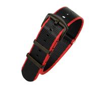 HiCycle2 Bracelet de montre militaire en nylon pour Omega Seamaster 300 - Bracelet de montre de plongée militaire RAF G10 20 mm, 20 mm, Nylon, Pas de gemme