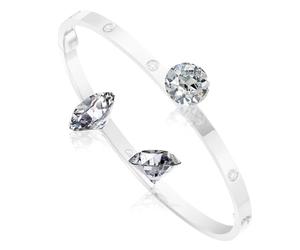 HiCycle2 Bracelet de rechange en diamant pour bracelet Cartier Love Series Eternal Ring - Version large et étroite