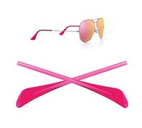 HiCycle2 Embouts de bras de rechange pour lunettes de soleil Ray-Ban Aviator RB3025, BC01-fuchsia, Common