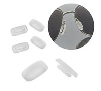 HiCycle2 Lot de 3 paires de plaquettes de nez de rechange pour lunettes Columbia en silicone souple 11 mm x 6 mm