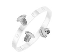 HiCycle2 Lot de 3 vis de rechange pour bracelet Cartier Love, 4.2*3.4*2.3, Acier inoxydable