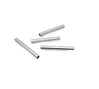 HiCycle2 Lot de 4 tubes de rechange pour Panerai 40 mm en cuir et caoutchouc 22 mm Acier 316L