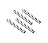 HiCycle2 Lot de 4 tubes de rechange pour Panerai 47 mm en cuir et caoutchouc 26 mm Acier 316L