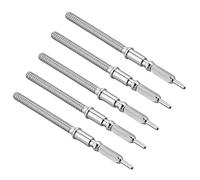 HiCycle2 Lot de 5 tiges de remontage de Rechange pour Montre Rolex Tudor ETA 2824-2, 2834-2, 2836-2 en Acier Inoxydable Suisse