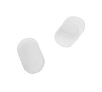 HiCycle2 Mykita Lot de 3 paires de plaquettes de nez de rechange en silicone pour lunettes Mykita Blanc