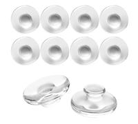 HiCycle2 Plaquettes de nez pour lunettes, plaquettes de nez en silicone souple de rechange pour monture silhouette/montures à air Marchon/monture de lunettes sans monture