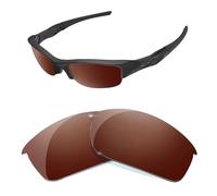 HiCycle2 Verres de rechange polarisés miroir pour lunettes de soleil Oakley Flak Jacket - Plusieurs options