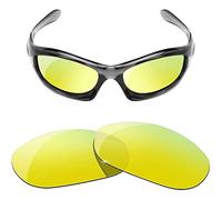 HiCycle2 Verres polarisés de rechange pour lunettes de soleil Oakley Monster Dog, doré