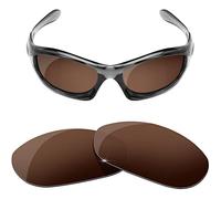 HiCycle2 Verres polarisés de rechange pour lunettes de soleil Oakley Monster Dog, marron
