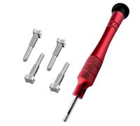 HiCycle2 Vis de bracelet de montre 4 étoiles avec vis brossées de rechange pour bracelet en cuir Richard Mille