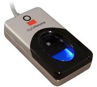HID DigitalPersona 4500, Bulk, Lecteur d'empreintes digitales USB, USB 2,0, version Bulk, optique, résolution : 512 dpi, 256 niveaux de gris, poids : 0,105 kg, logo imprimé : DigitalPersona, à command