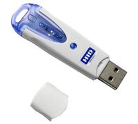 HID Identity OMNIKEY 6121 lecteur de cartes à puce USB 2.0 Bleu et Gris