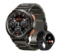 HIDAMEL Montre Connectée Homme, 1.43'' Écran Toujours Activé AMOLED 60 Jours d'Autonomie 50M Étanche, Montre Militaire Homme Smartwatch Appel 70 Modes Sport 24H Suivi du Sommeil Fréquence Cardiaque