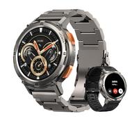 HIDAMEL Montre Connectée Homme, 1.43'' Écran Toujours Activé AMOLED 60 Jours d'Autonomie 5ATM Étanche, Montre Militaire Homme Smartwatch Appel 70 Modes Sport 24H Suivi du Sommeil Fréquence Cardiaque