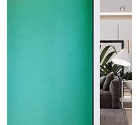 Hidbea Film de protection antiUV antiUV pour fenêtre et fenêtre de confidentialité en verre mat réutilisable pour la maison, la cuisine, la salle de bain, le bureau, Vinyle, Vert mat, 35.4 Inches x 8.2 feet