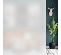 HIDBEA Film d'intimité dépoli pour fenêtre, Autocollant Statique Non adhésif, Bloque Les UV, contrôle de la Chaleur, décalcomanies pour Porte de Domicile et Bureau, 75 x 200 cm