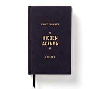 galison Agenda Hidden Agenda Undated Mini Planner